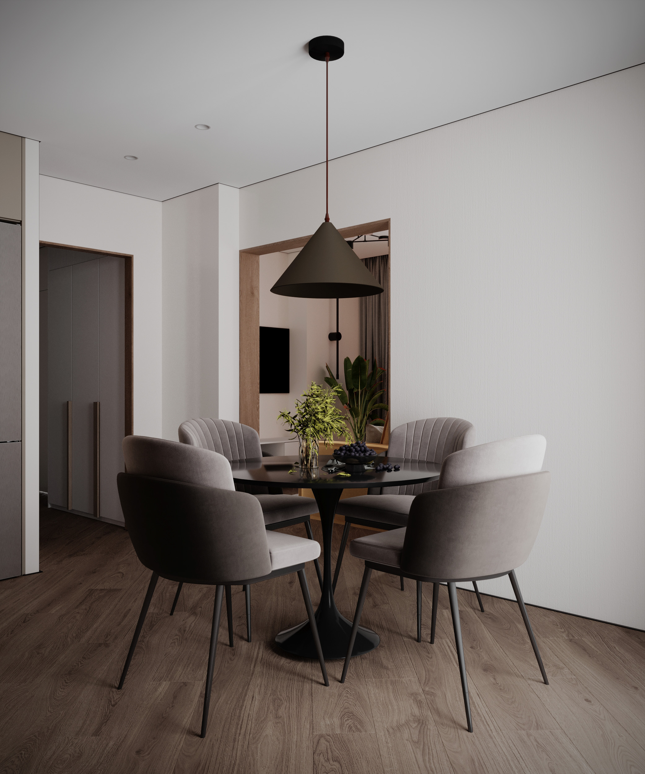 Проект ЖК Панорама: гостиная