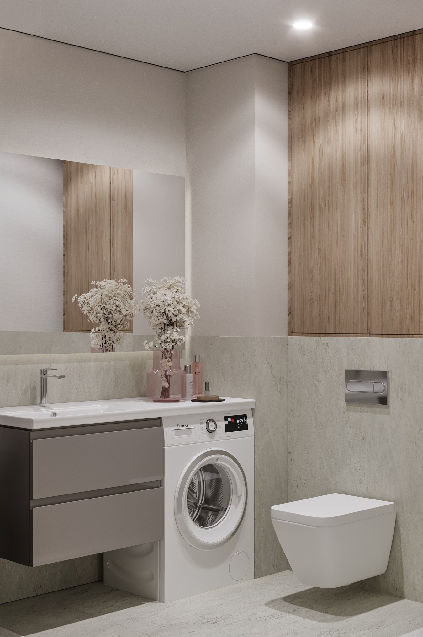 Проект ЖК Панорама: кухня-ниша