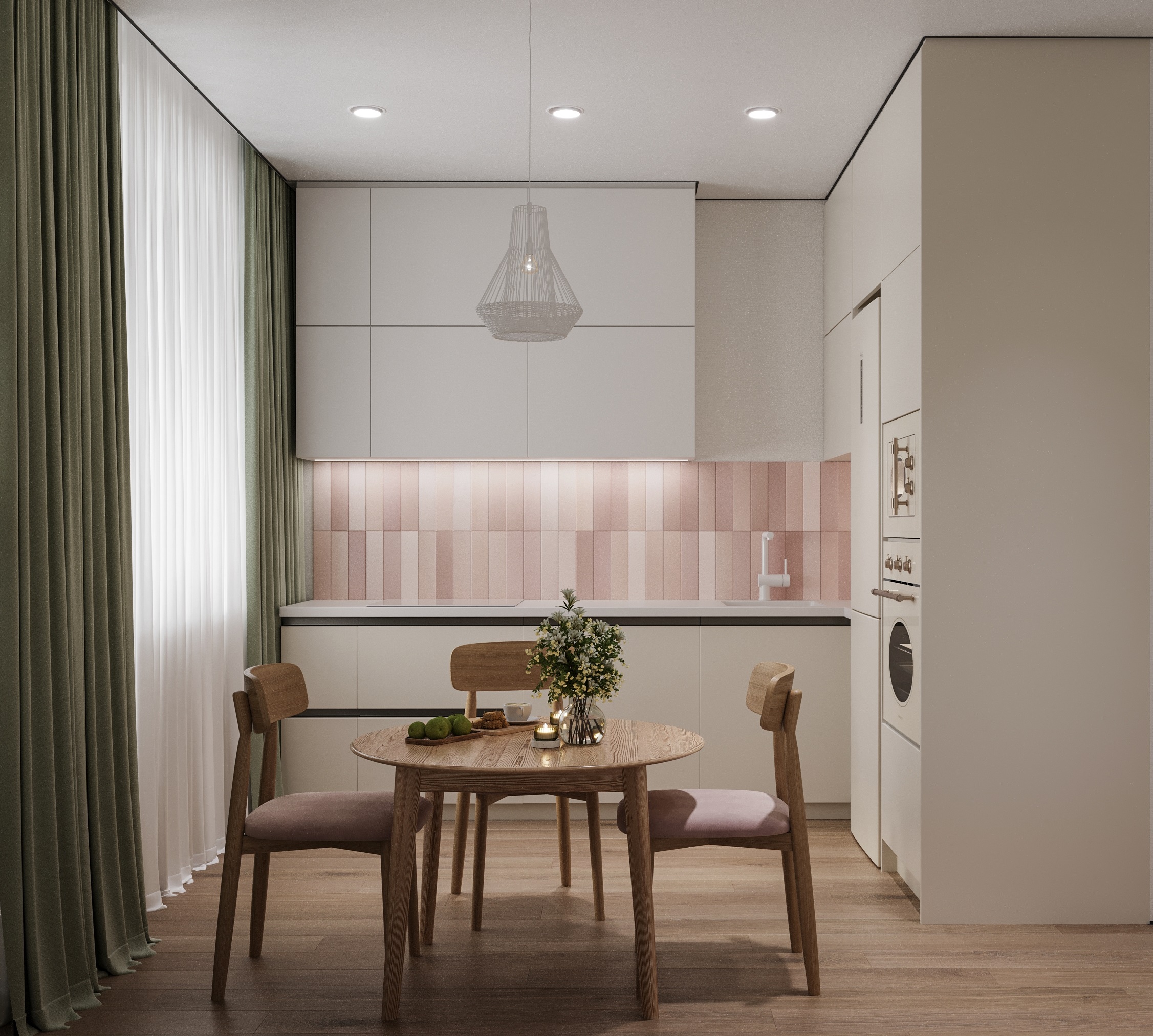 Проект современного интерьера: спальня